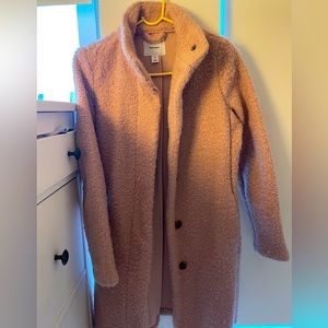 Women’s pink long coat